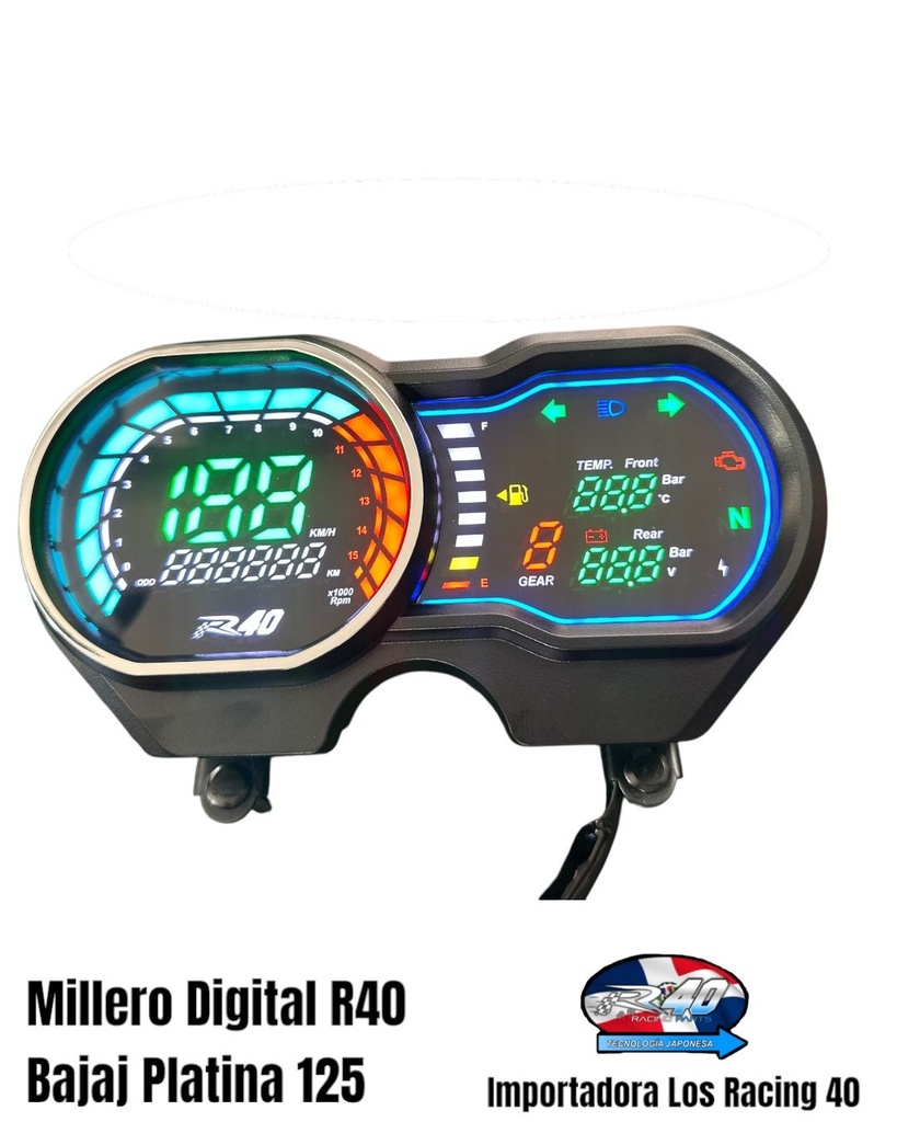 MILLERO R40 DIGITAL PLATINA 125