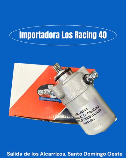 [JH351603R40] MOTOR ARRANQUE BOXER GRIS R40